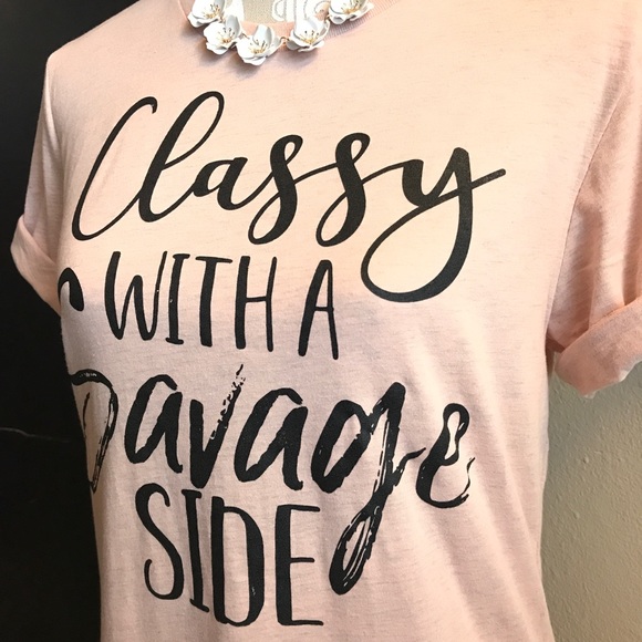 Classy with a Savage Side - Light Pink - Picture 4 of 5